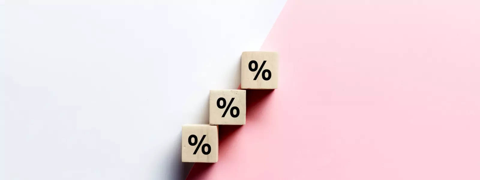 Tärningar med procenttecken på