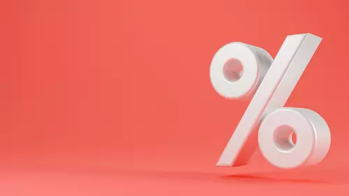 Bild med procenttecken 