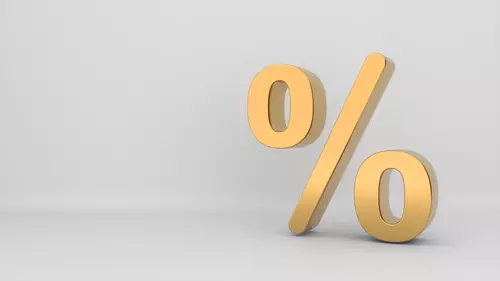 Guldigt procenttecken 